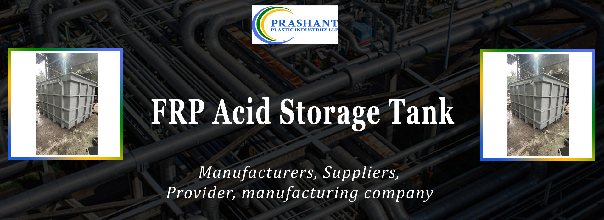 FRP Acid Storage Tank Provider