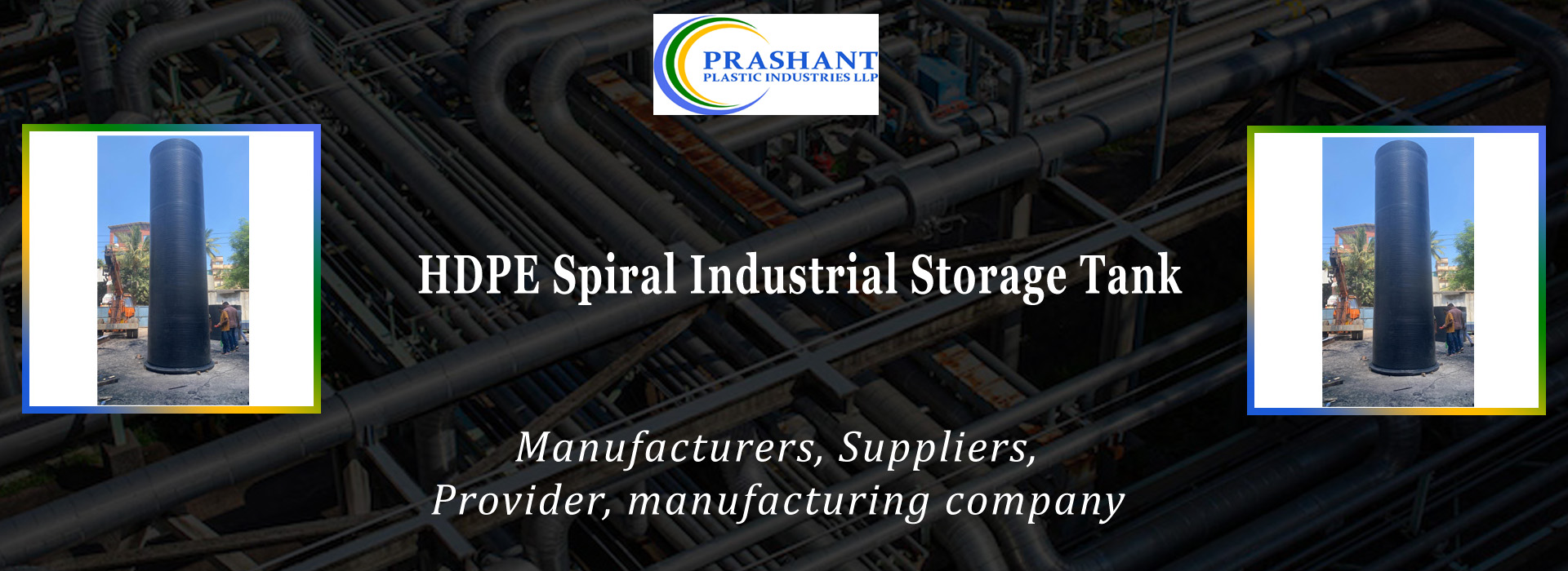 HDPE Spiral Industrial Storage Tank Manufacturers