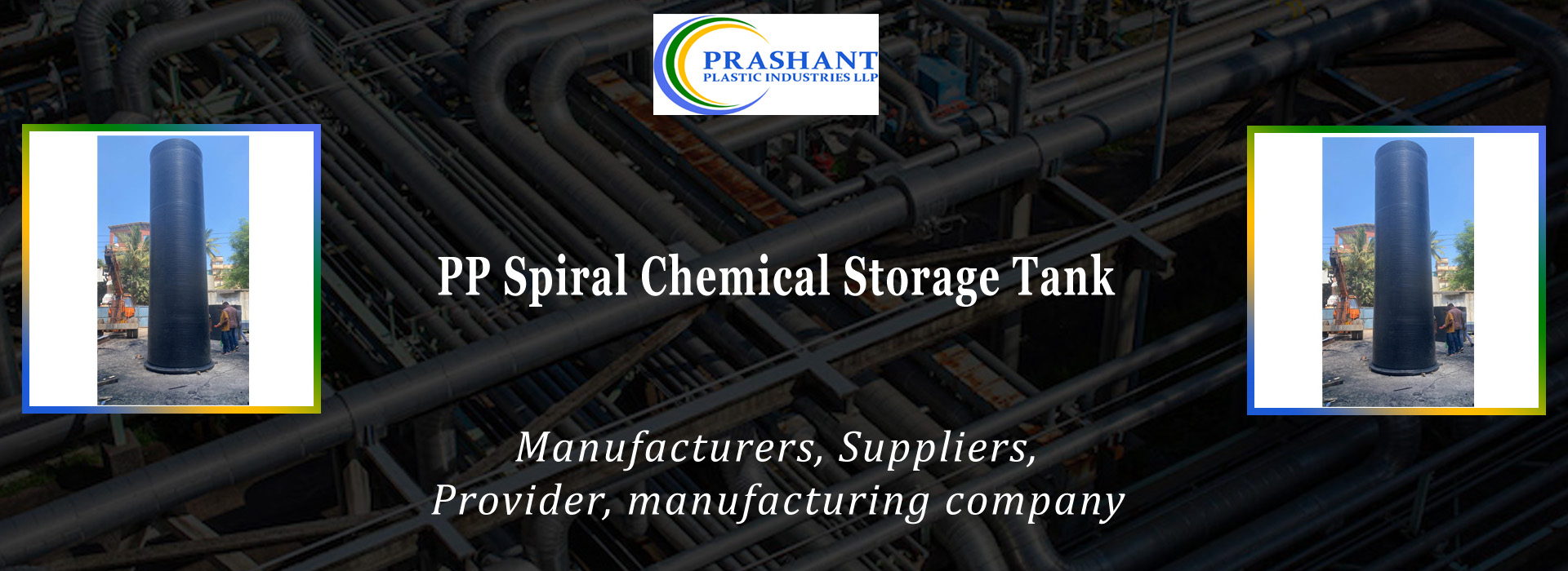PP Spiral Chemical Storage Tank Manufacturers